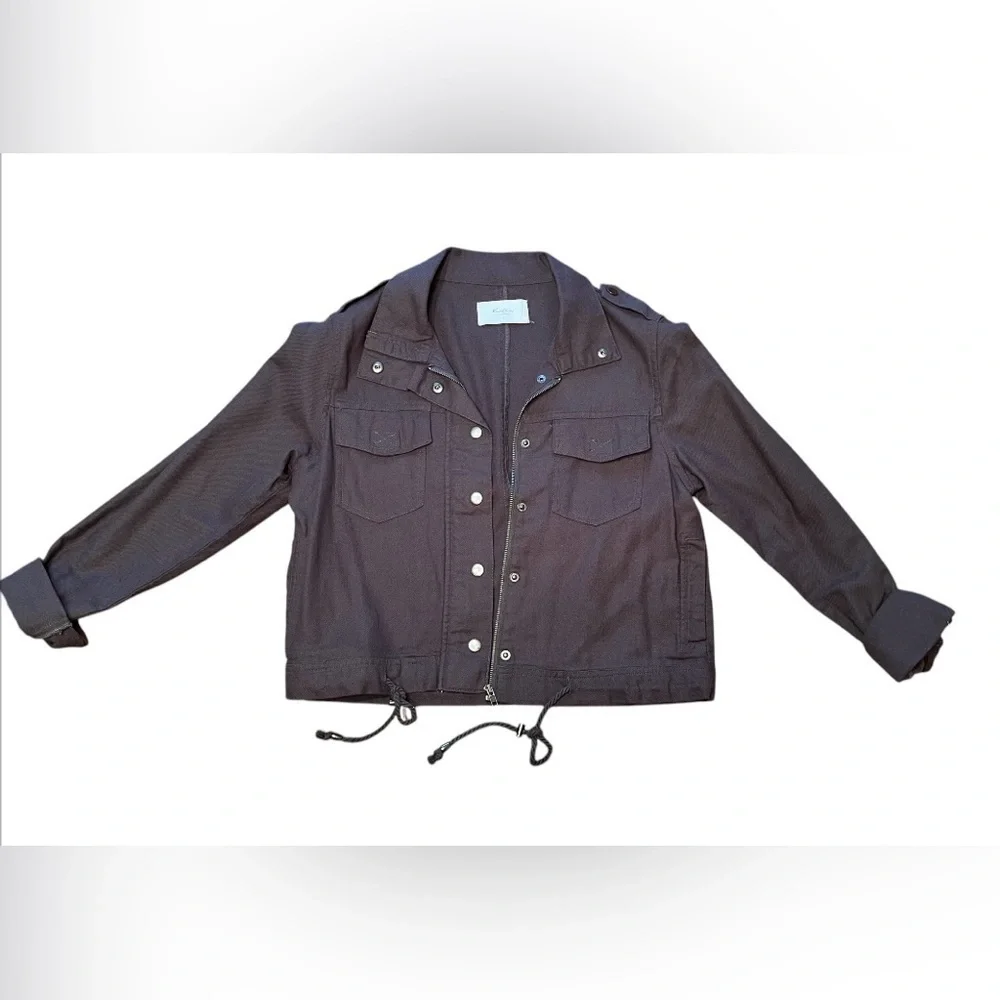 KanCan Cyclone Gray Utility Jacket Size S
